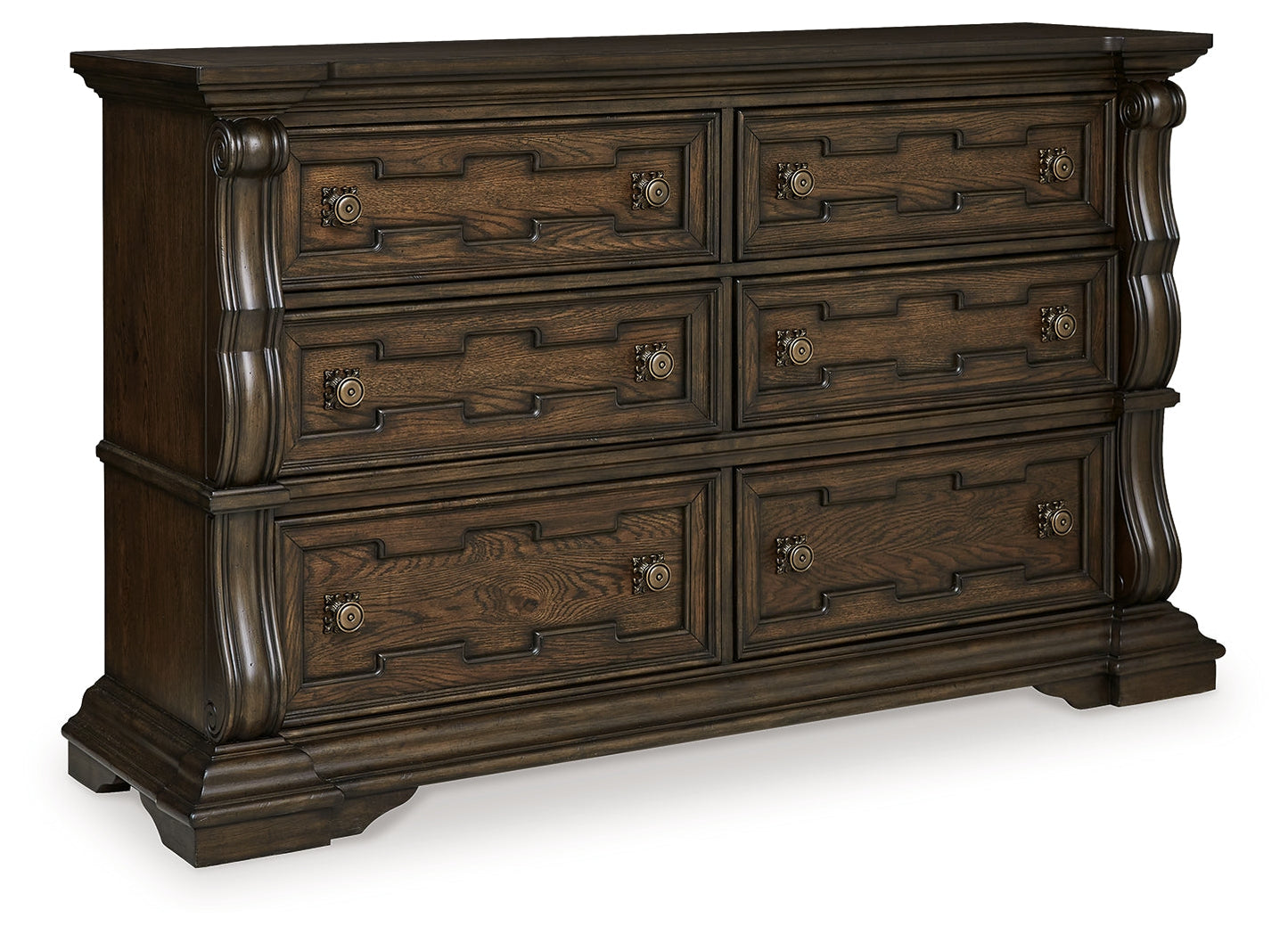 Maylee Dark Brown Dresser