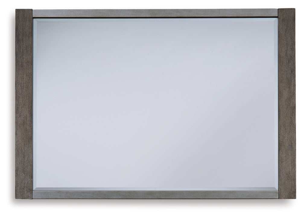 Anibecca Weathered Gray Bedroom Mirror