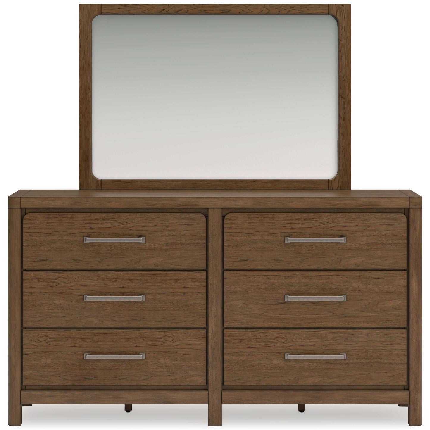 Cabalynn Light Brown Dresser & Mirror