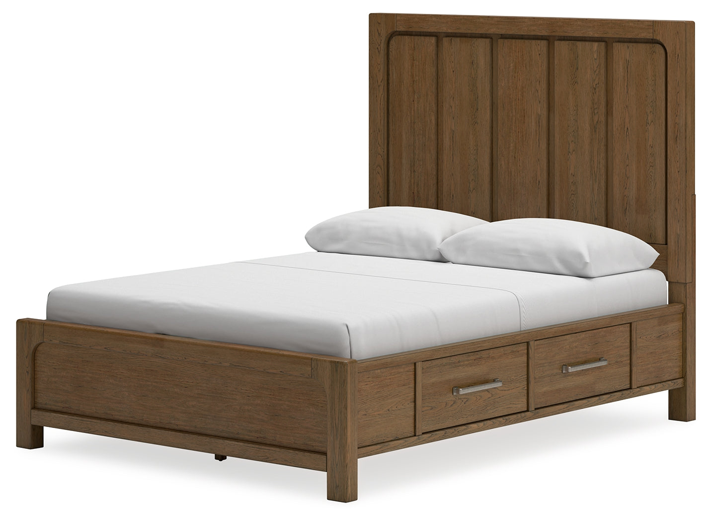 Cabalynn Queen Panel Bedroom Set with Storage, Dresser and Mirror