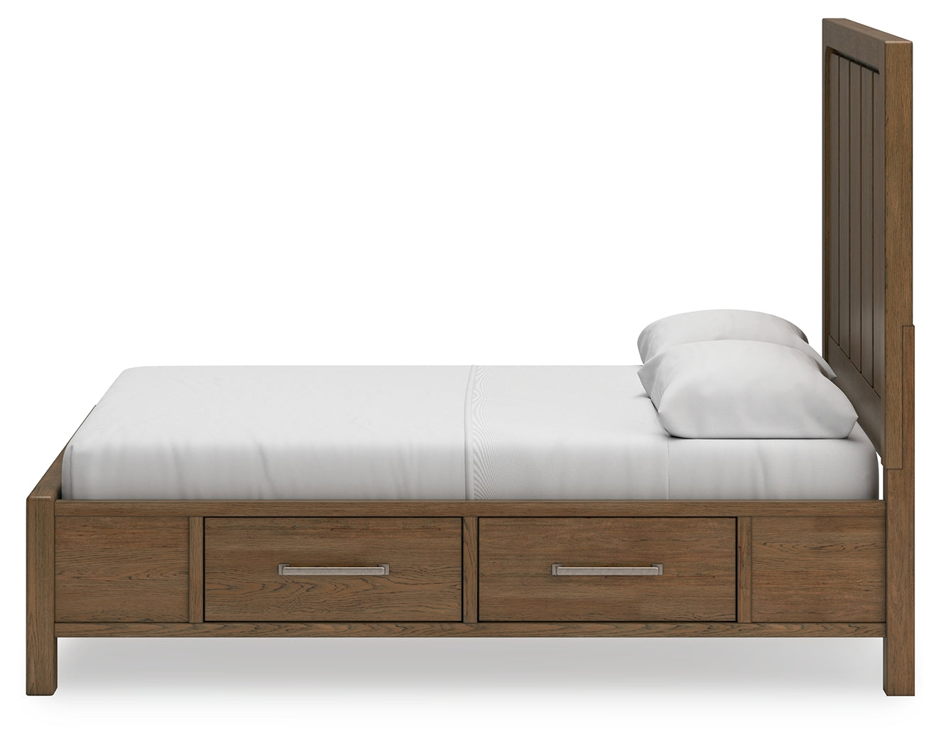 Cabalynn Queen Panel Bedroom Set with Storage, Dresser and Mirror