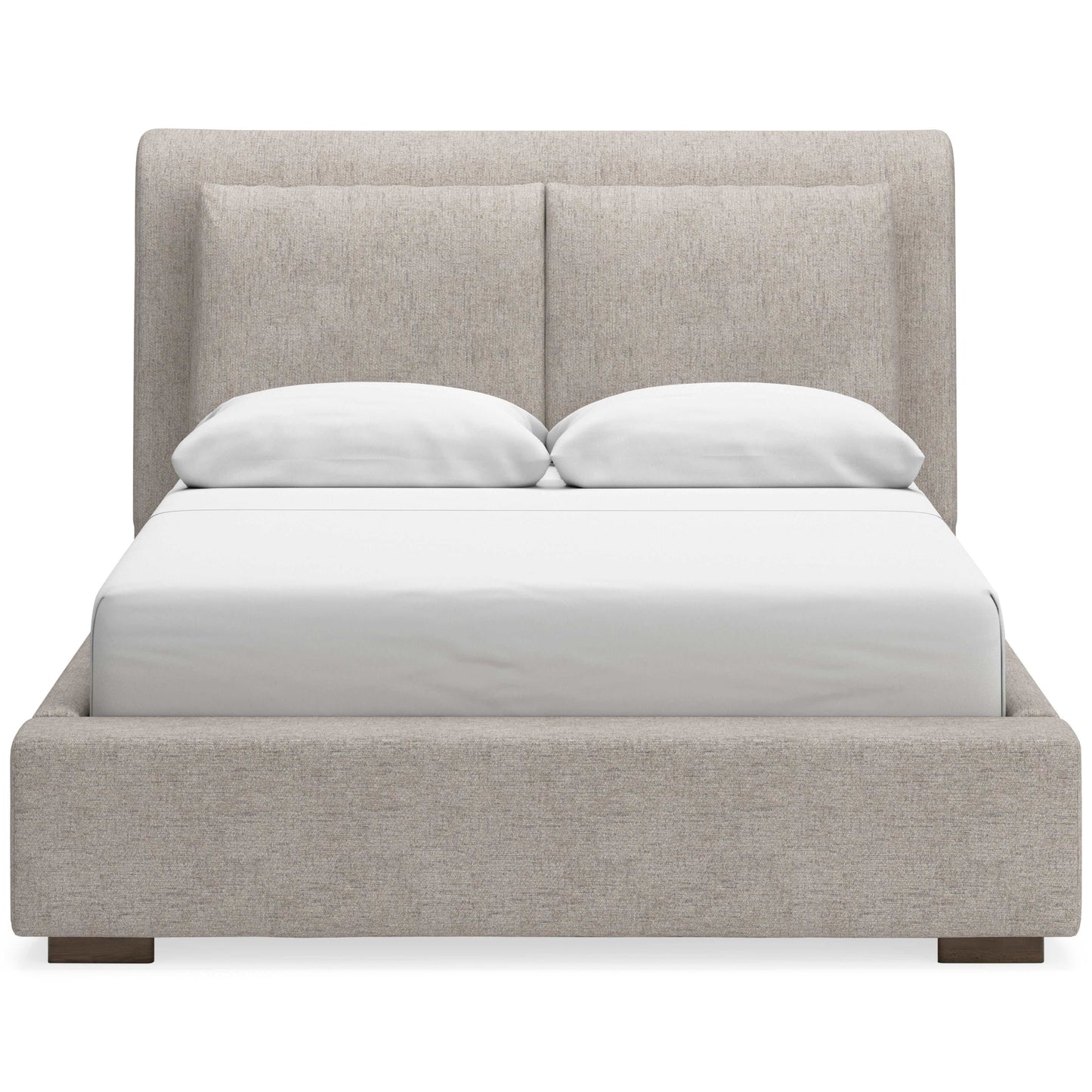 Cabalynn Oatmeal Queen Upholstered Bed