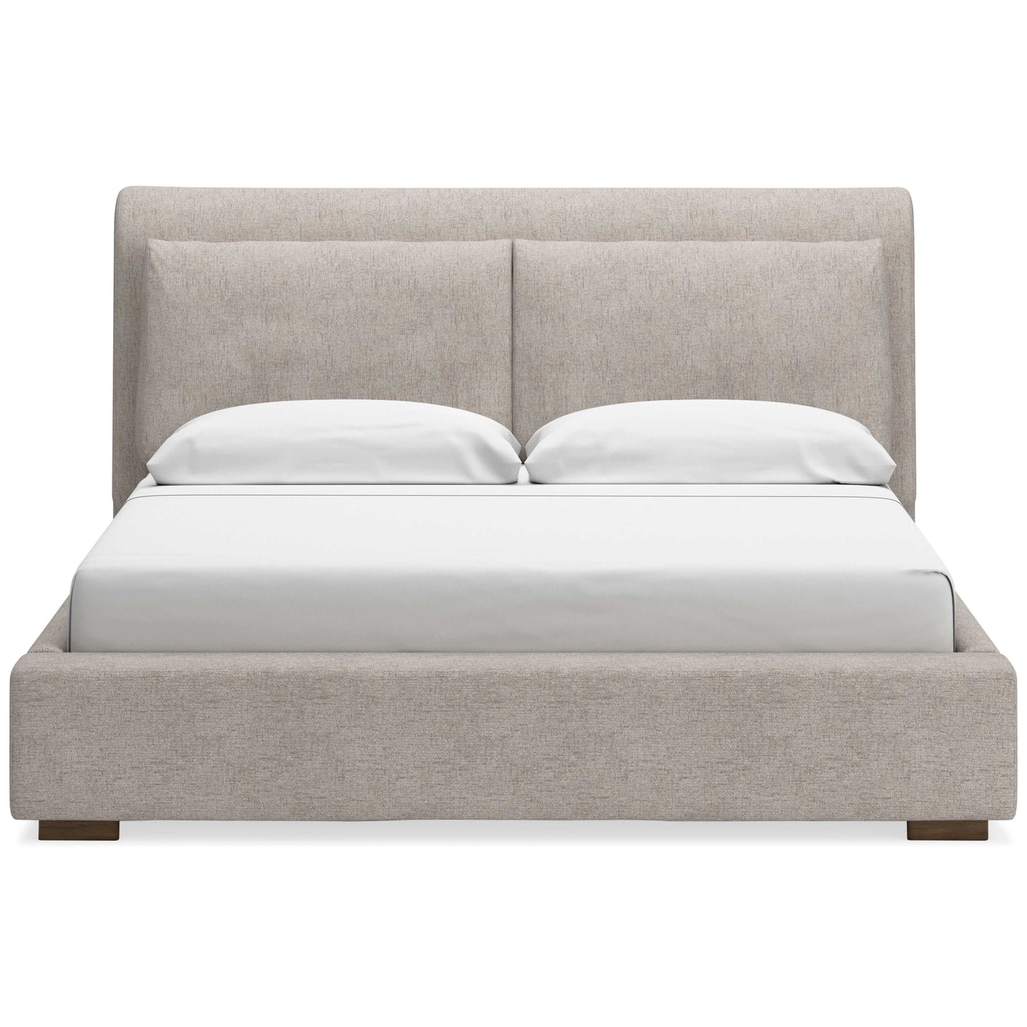 Cabalynn Oatmeal California King Upholstered Bed