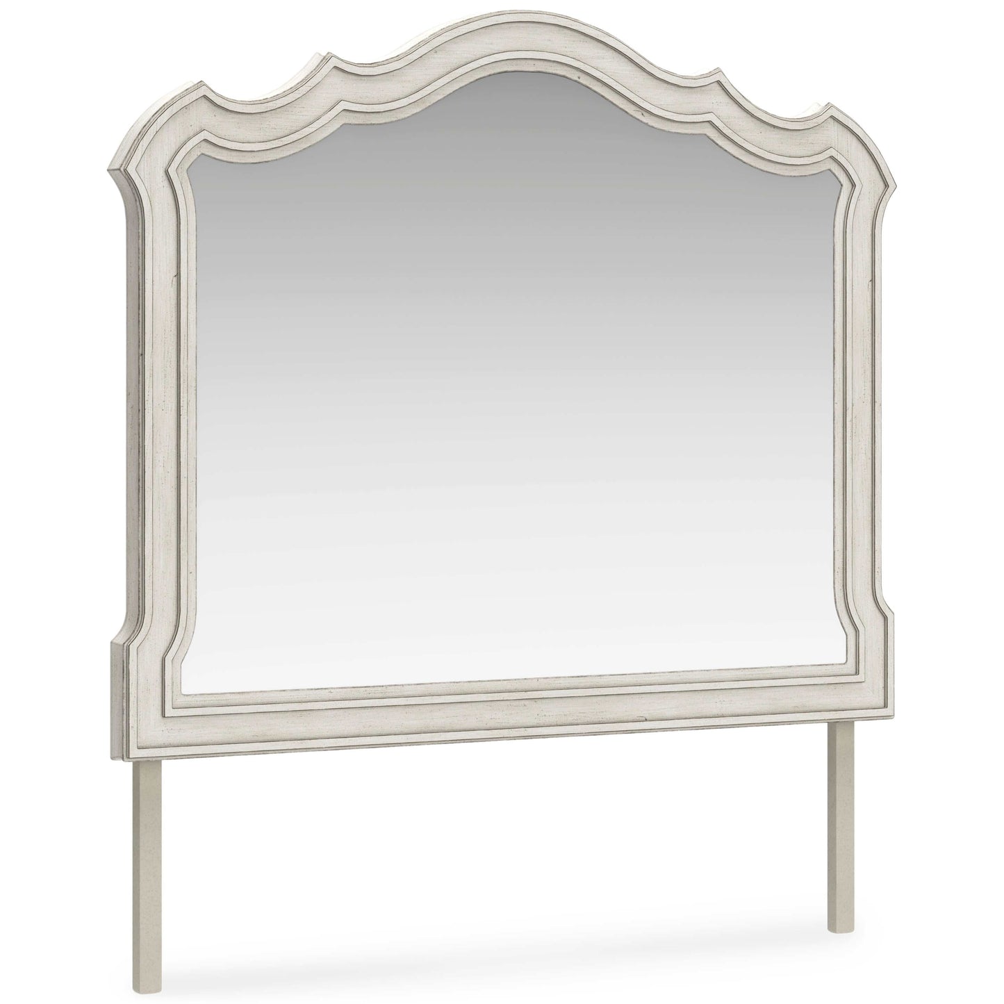 Arlendyne Antique White Dresser & Mirror