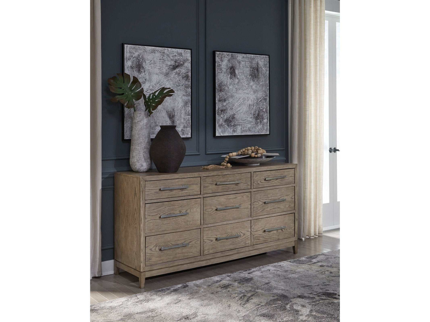 Chrestner Gray Dresser