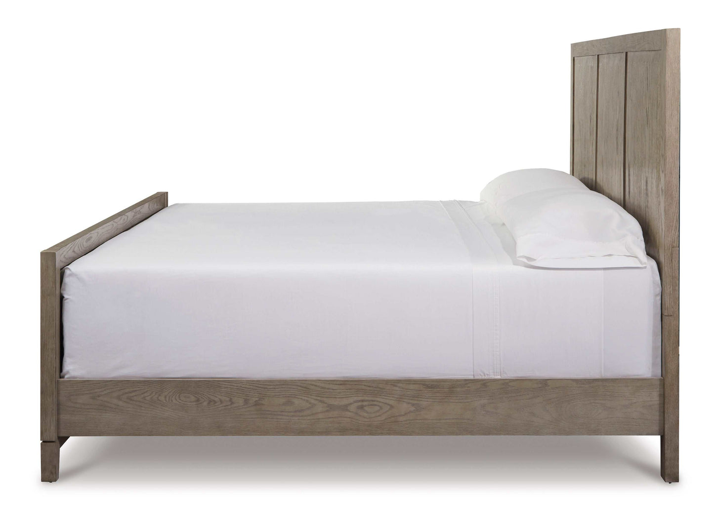 Chrestner Gray Queen Panel Bed