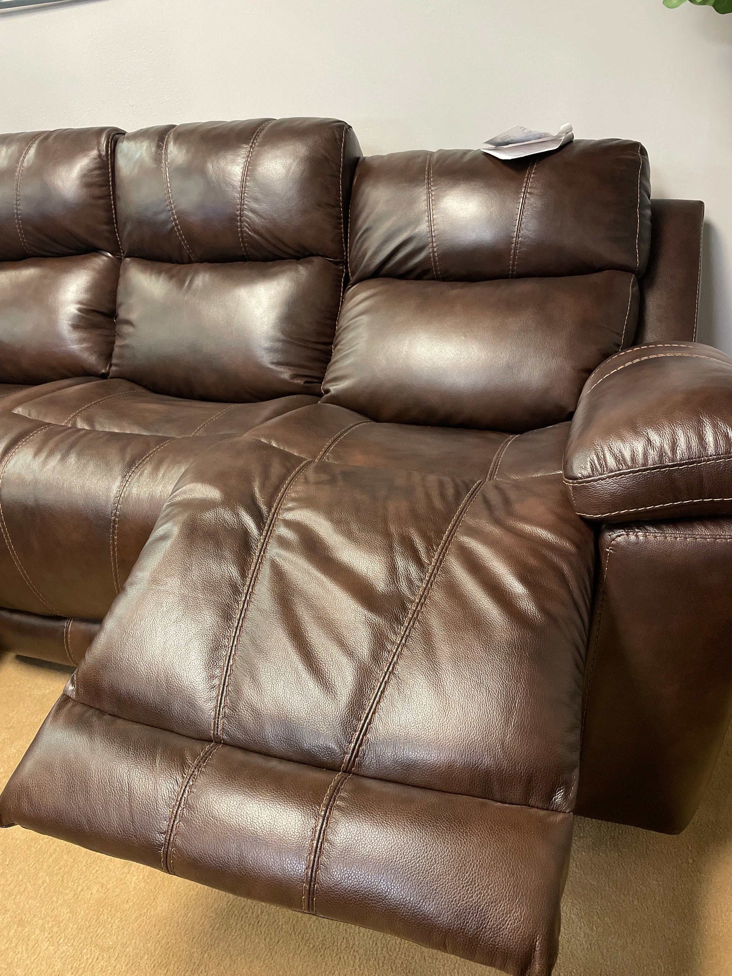 Edmar Chocolate Power Reclining Sofa