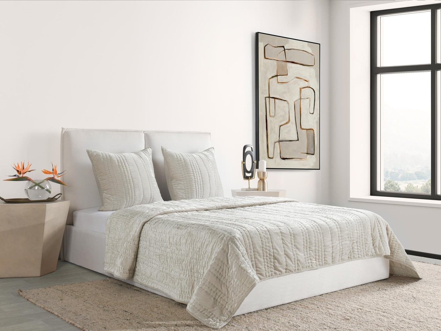 Seville Ivory Quilt Collection