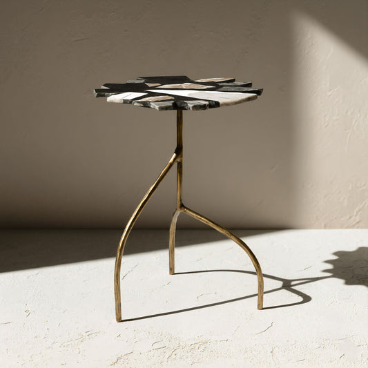 Baia Multicolor Side Table - Ornate Home