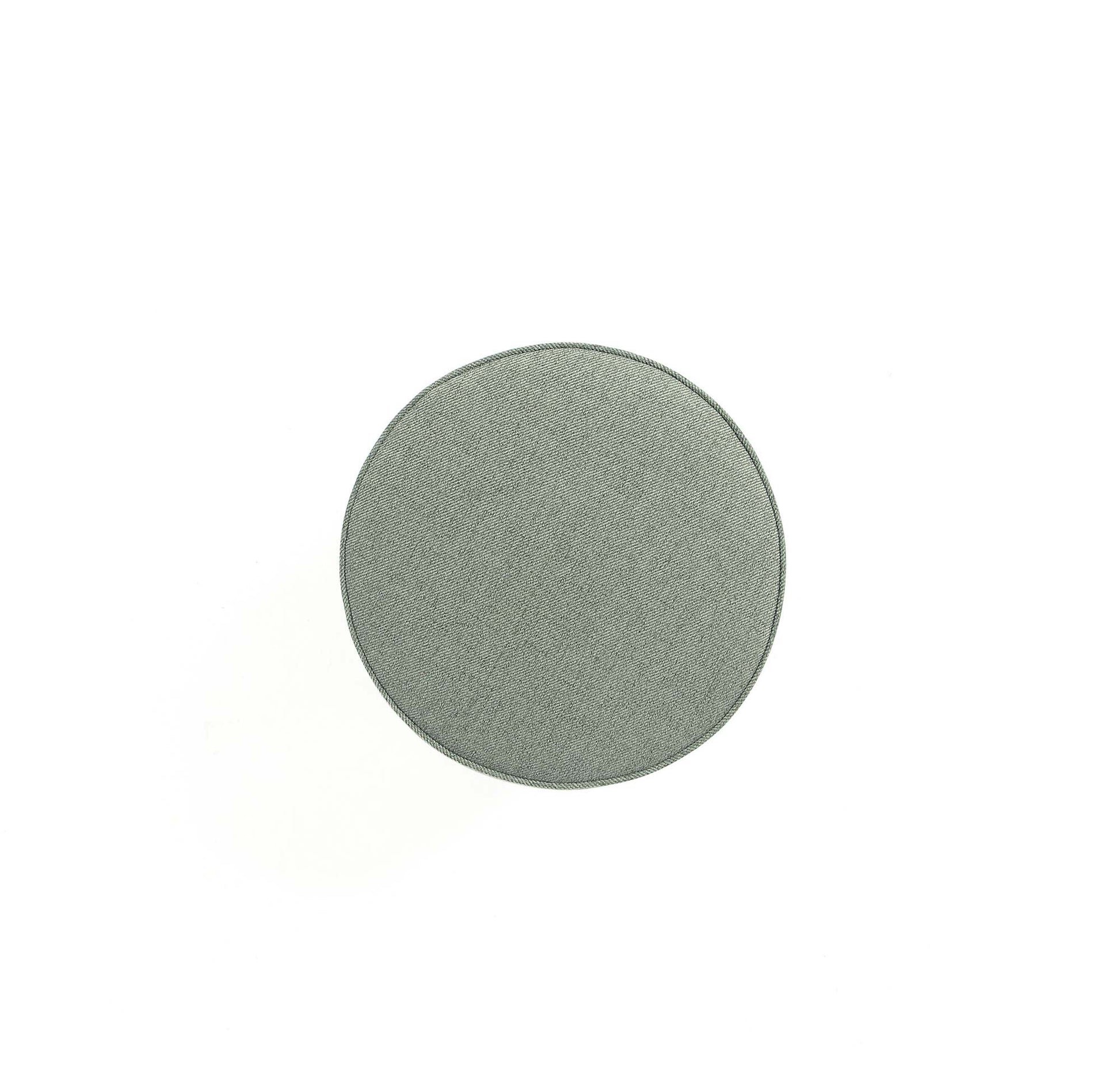 Bailey Ottoman in Sage Green with Gold Feet - Ornate Home