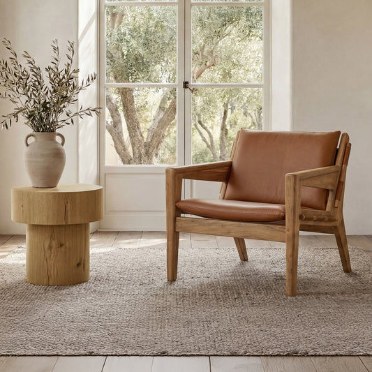 Baker Brown Accent Chair - Ornate Home