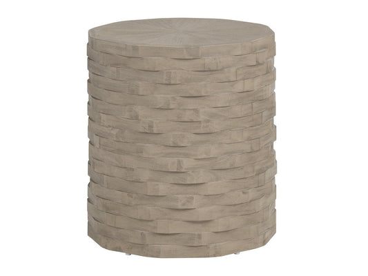 Baker Tan End Table - Ornate Home
