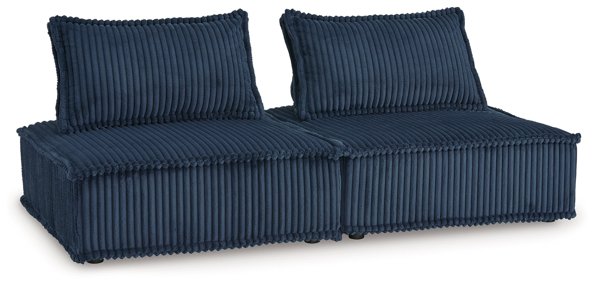 Bales Navy 2-Piece Modular Seating- Viva Furn