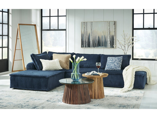 Bales Navy 4-Piece Modular Seating- Viva Furn