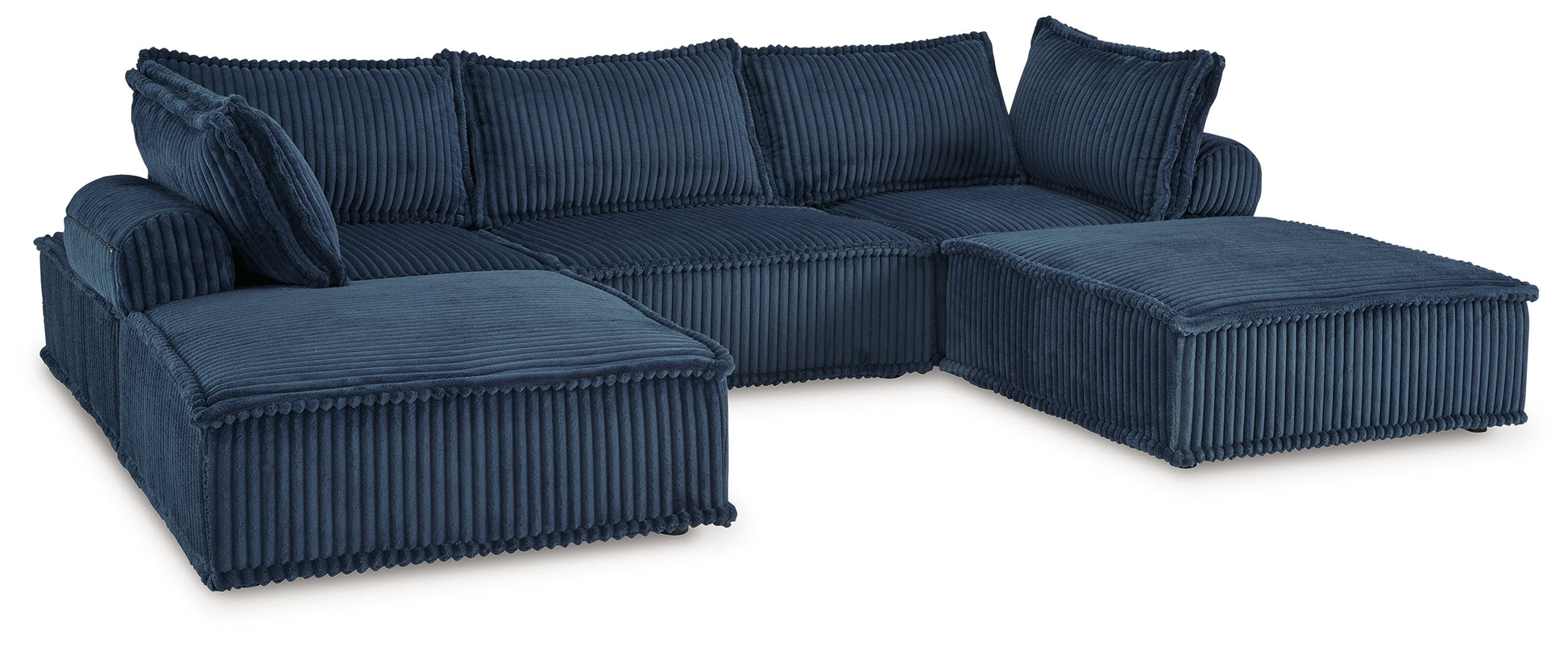 Bales Navy 5-Piece Modular Seating- Viva Furn