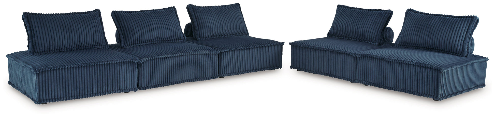 Bales Navy 5-Piece Modular Seating- Viva Furn