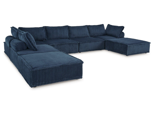 Bales Navy 7-Piece Modular Seating- Viva Furn