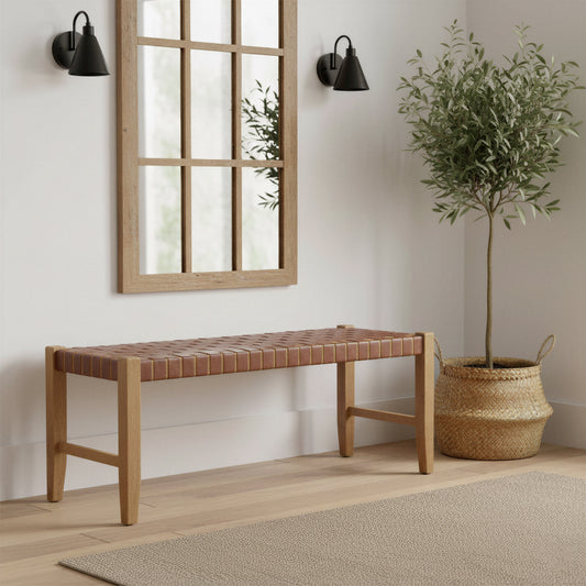 Bandani Brown Bench - Ornate Home