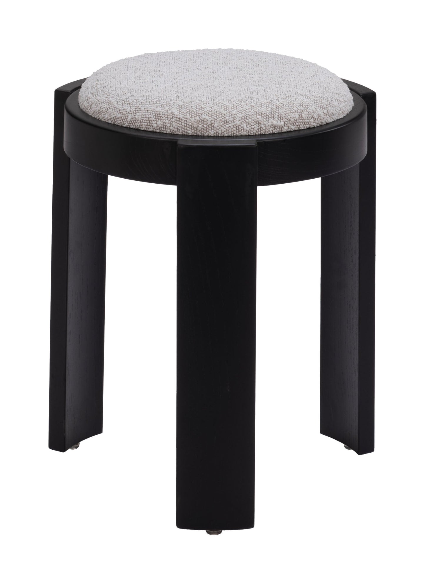 Banjul Misty Gray Ottoman - Ornate Home