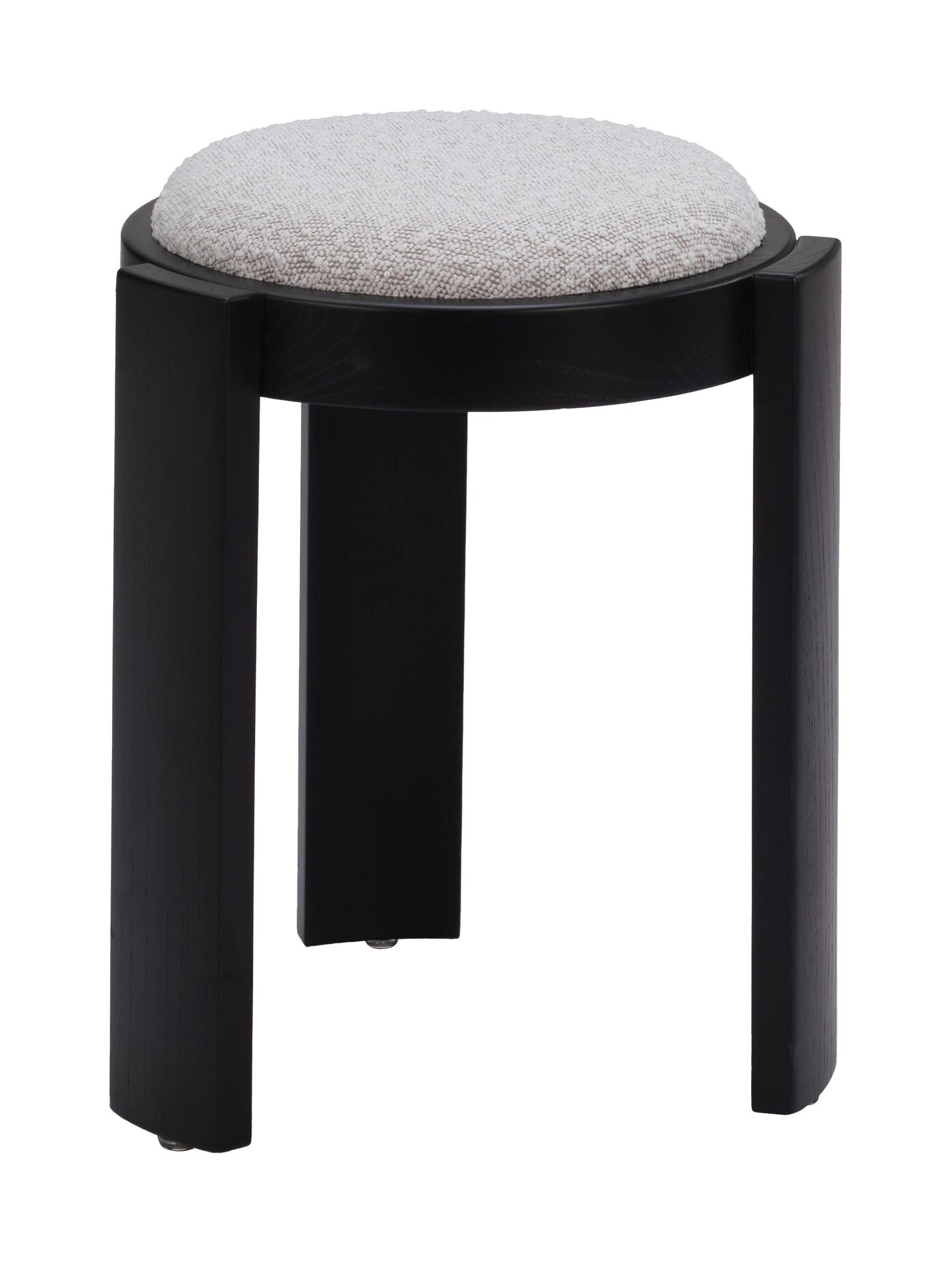 Banjul Misty Gray Ottoman - Ornate Home