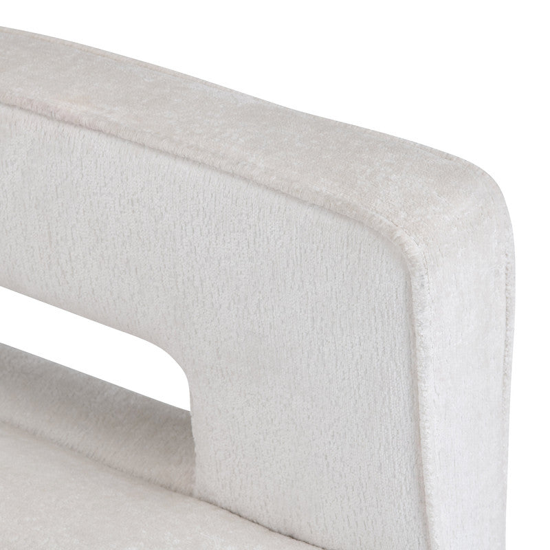 Banks White Accent Chair - Ornate Home