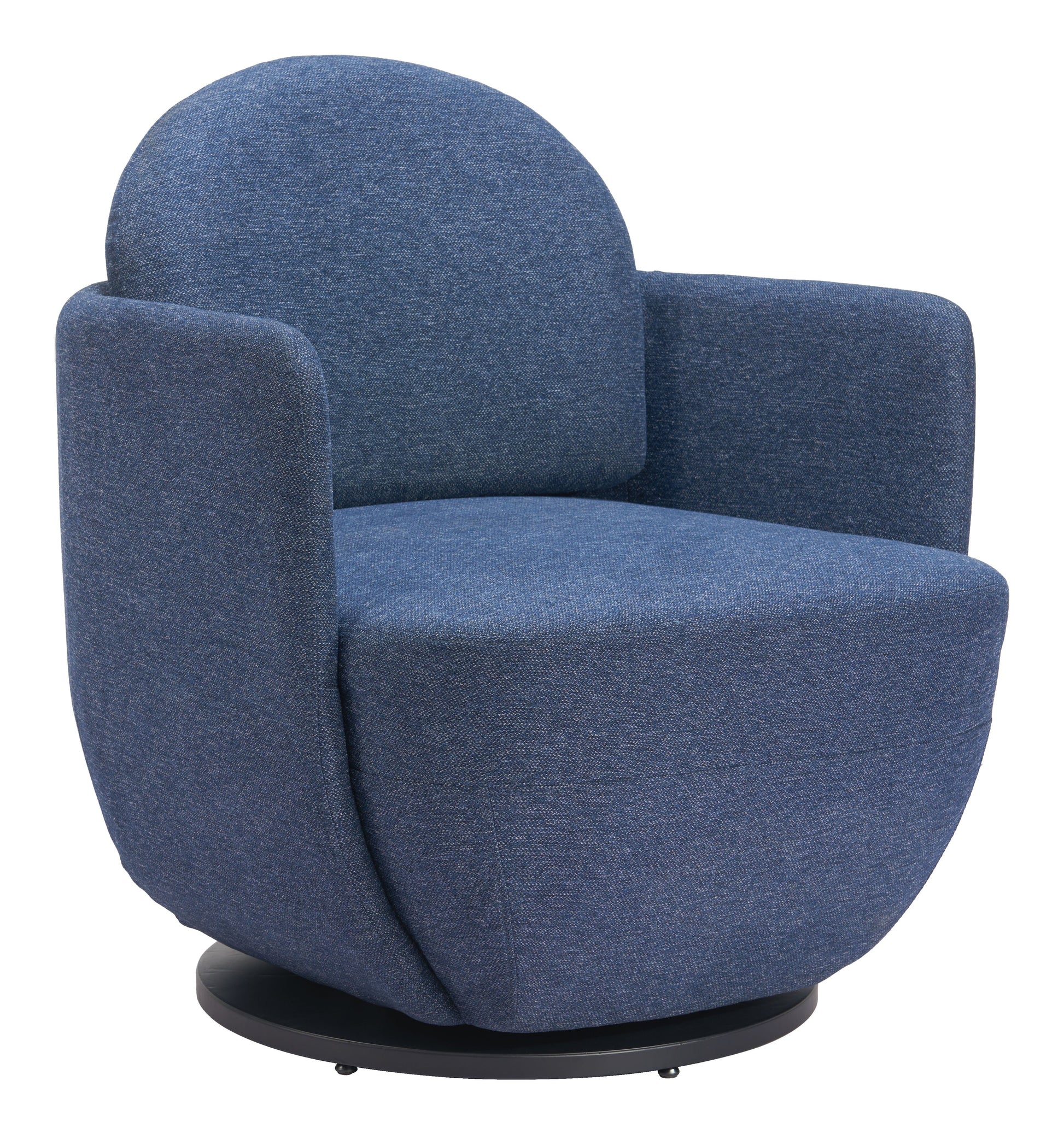 Bant Blue Swivel Chair - Ornate Home