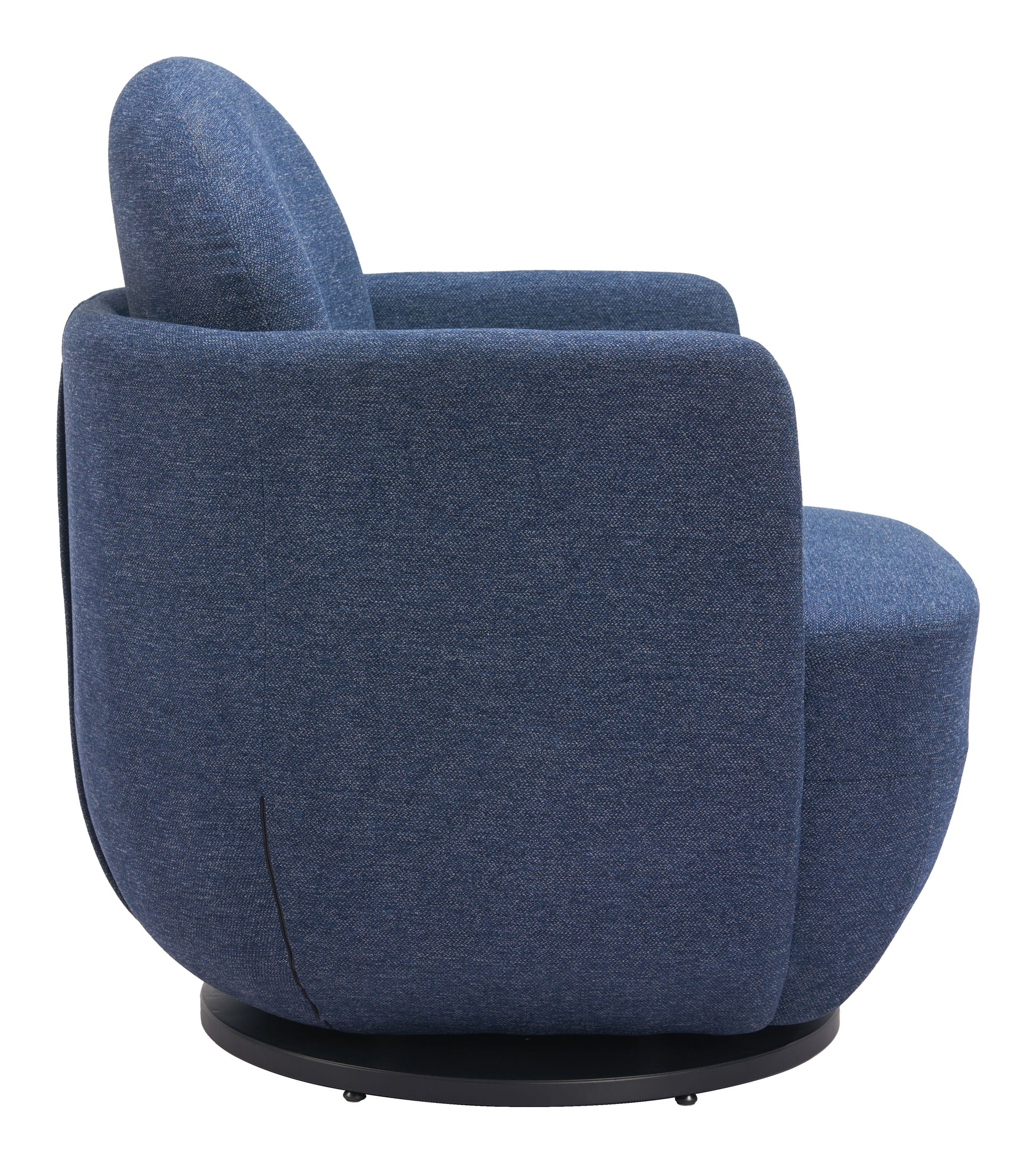 Bant Blue Swivel Chair - Ornate Home