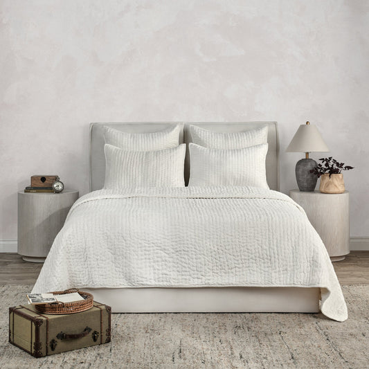 Bari Cloud Velvet Quilt Collection - Ornate Home