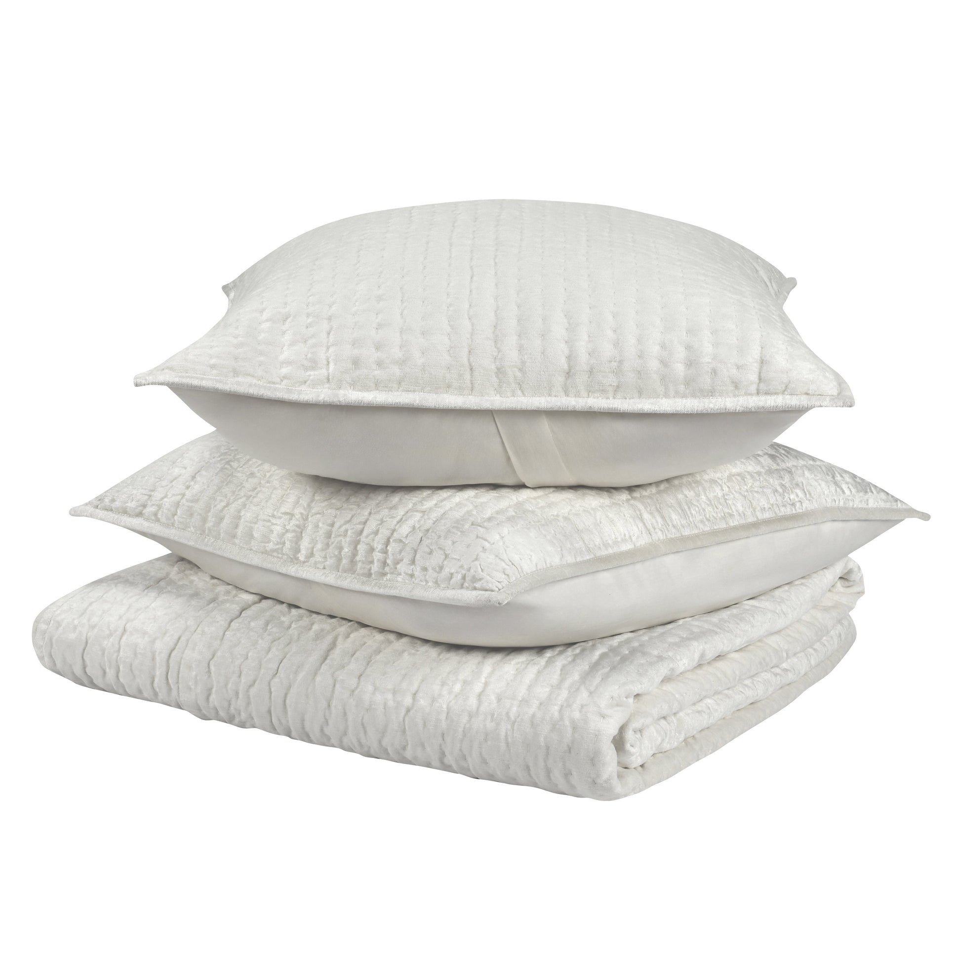 Bari Cloud Velvet Quilt Collection - Ornate Home