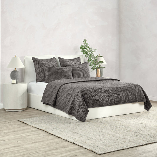 Bari Desert Velvet Quilt Collection - Ornate Home