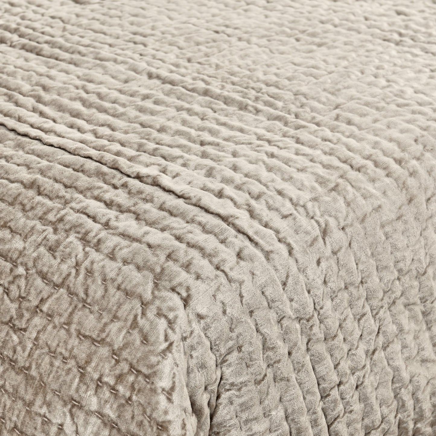 Bari Pebble Velvet Quilt Collection - Ornate Home