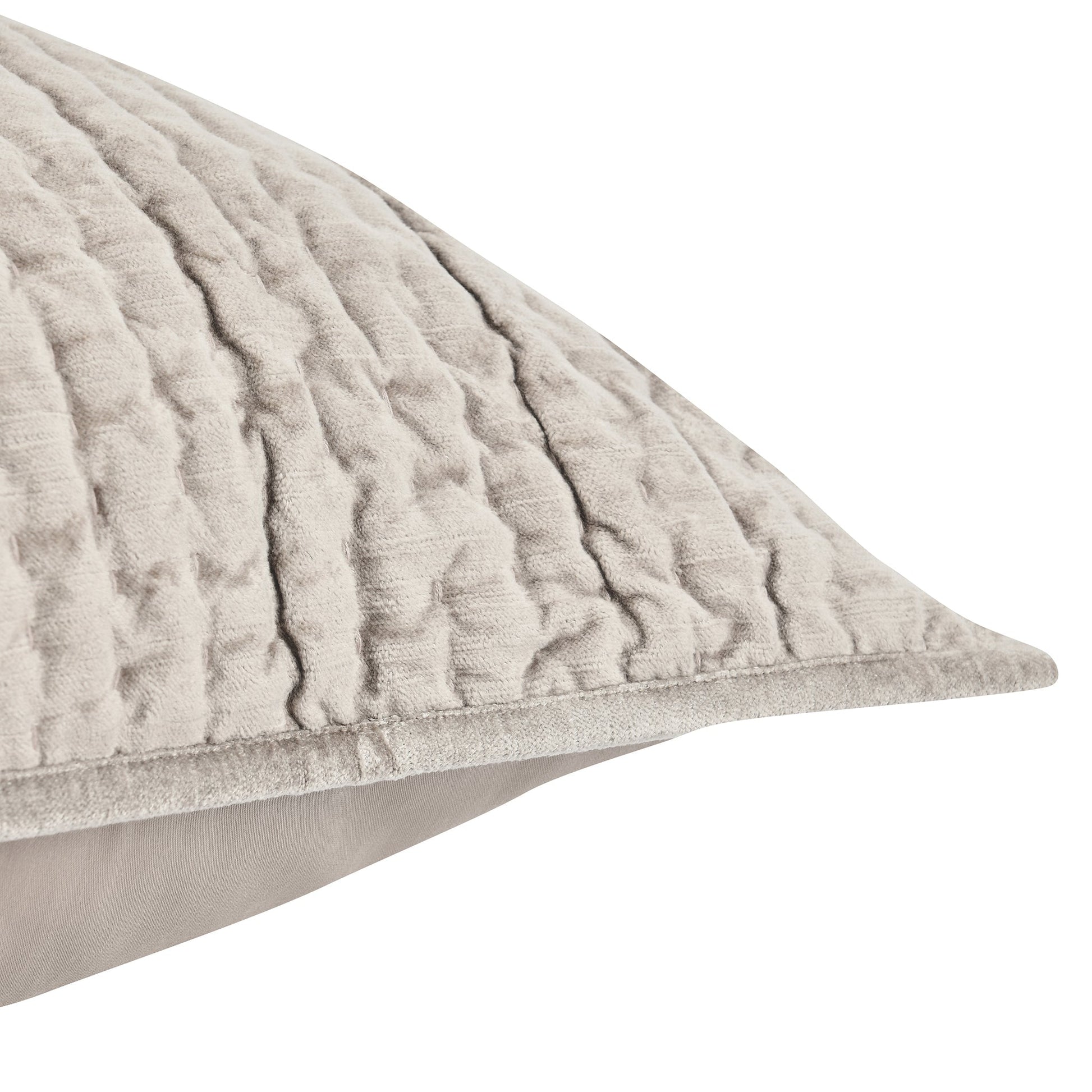 Bari Pebble Velvet Quilt Collection - Ornate Home
