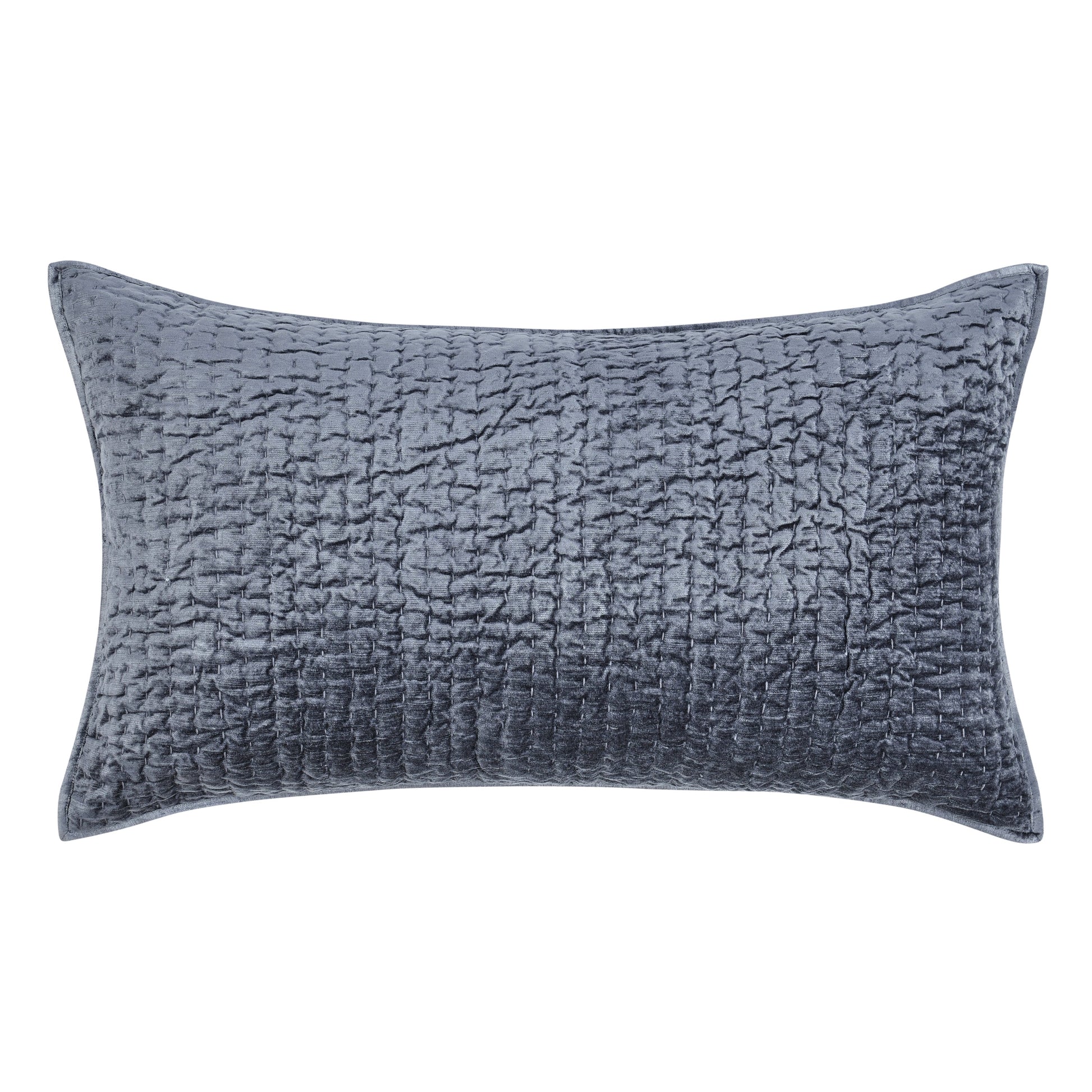 Bari Sea Fog Velvet Quilt Collection - Ornate Home