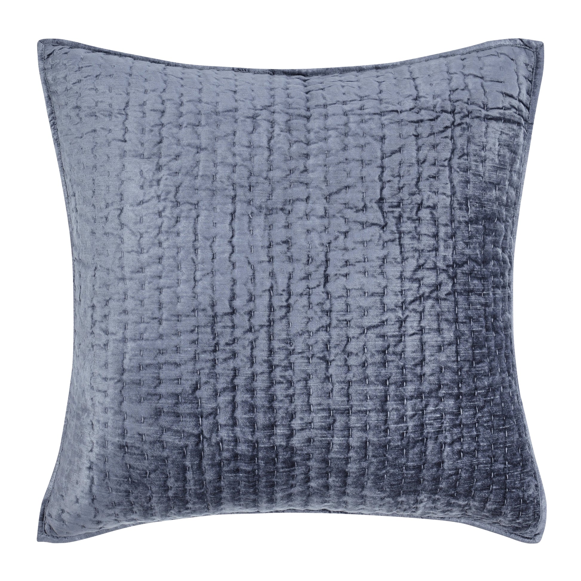 Bari Sea Fog Velvet Quilt Collection - Ornate Home
