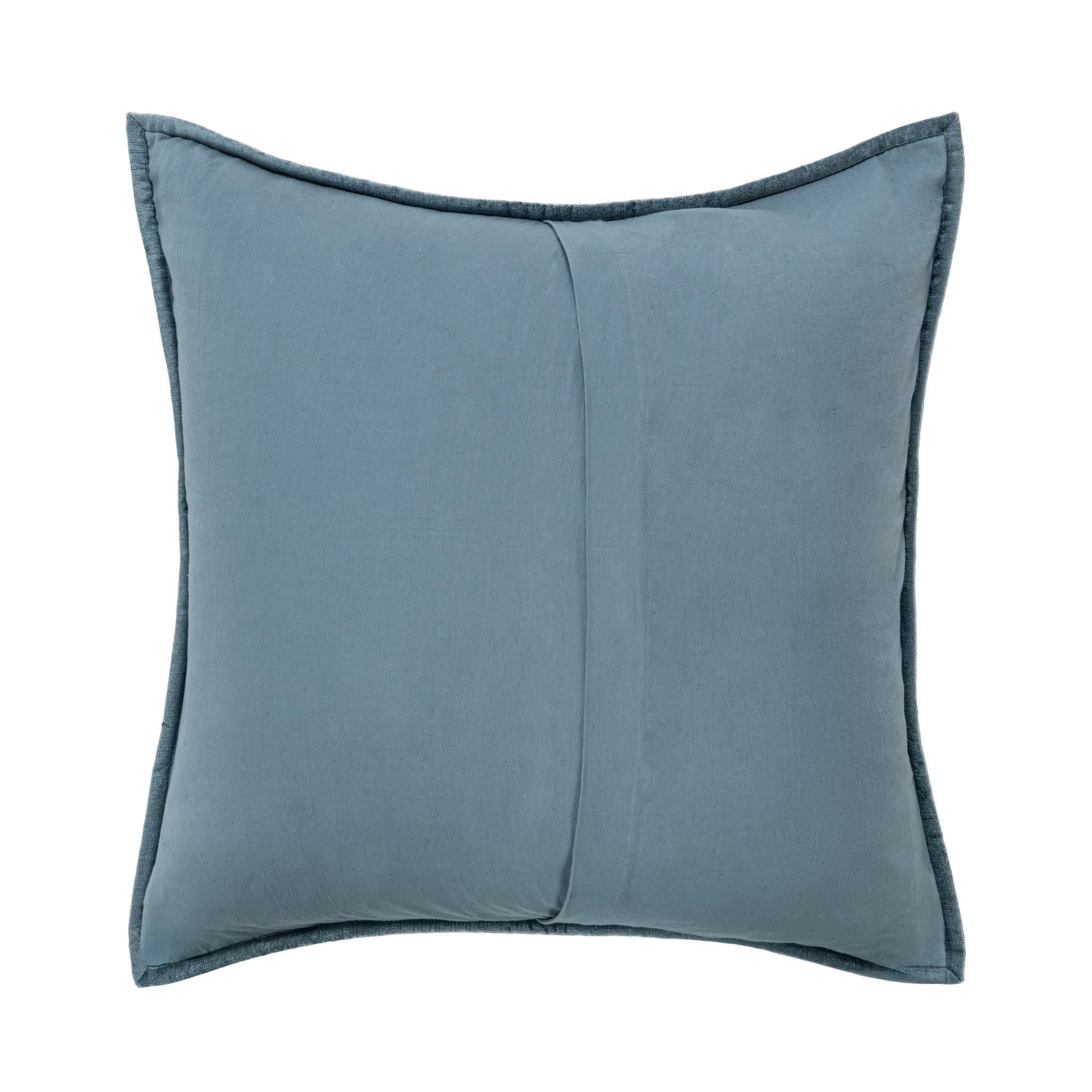 Bari Stone Blue Velvet Quilt Collection - Ornate Home