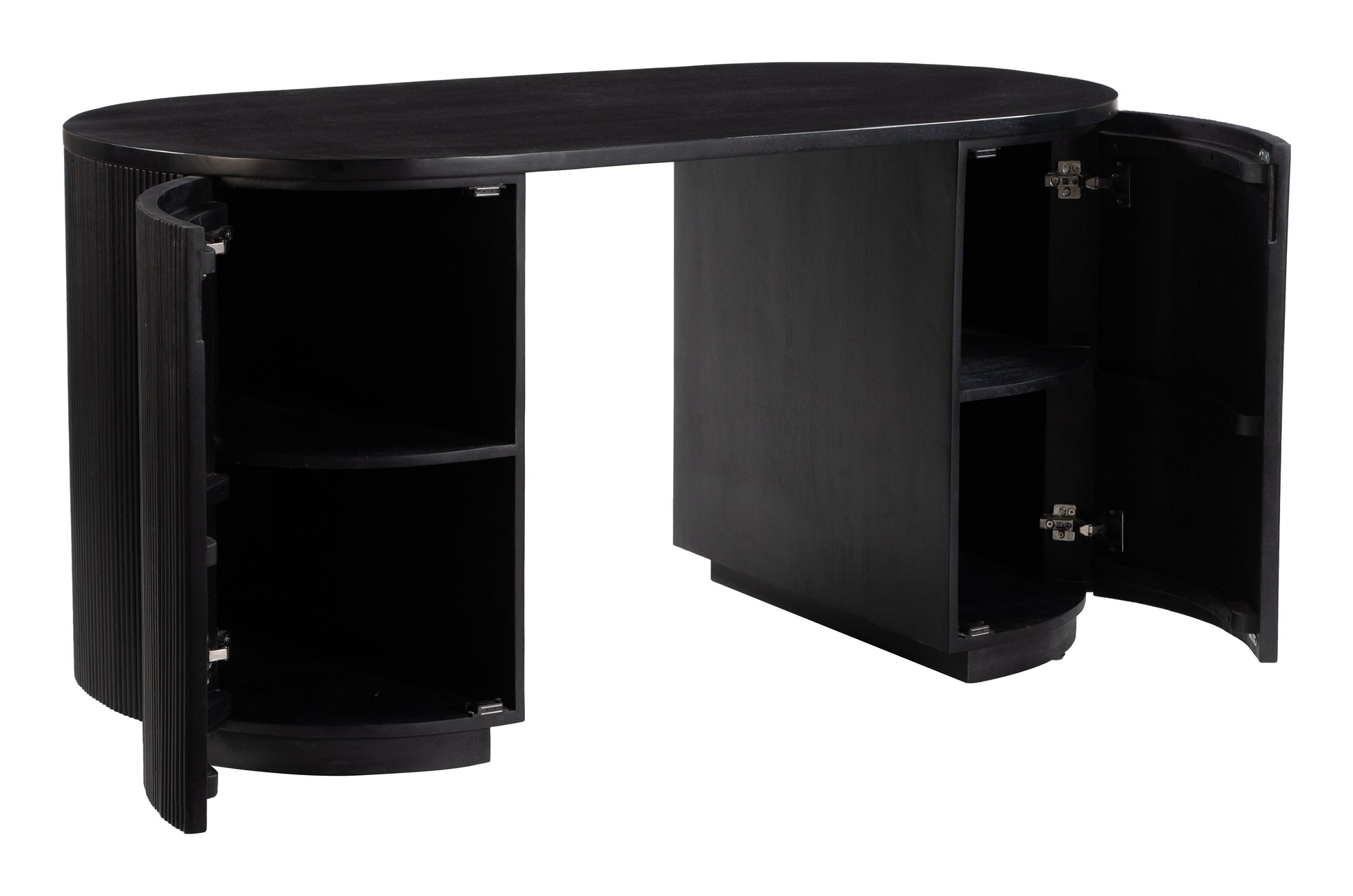 Barnaby Black Desk - Ornate Home