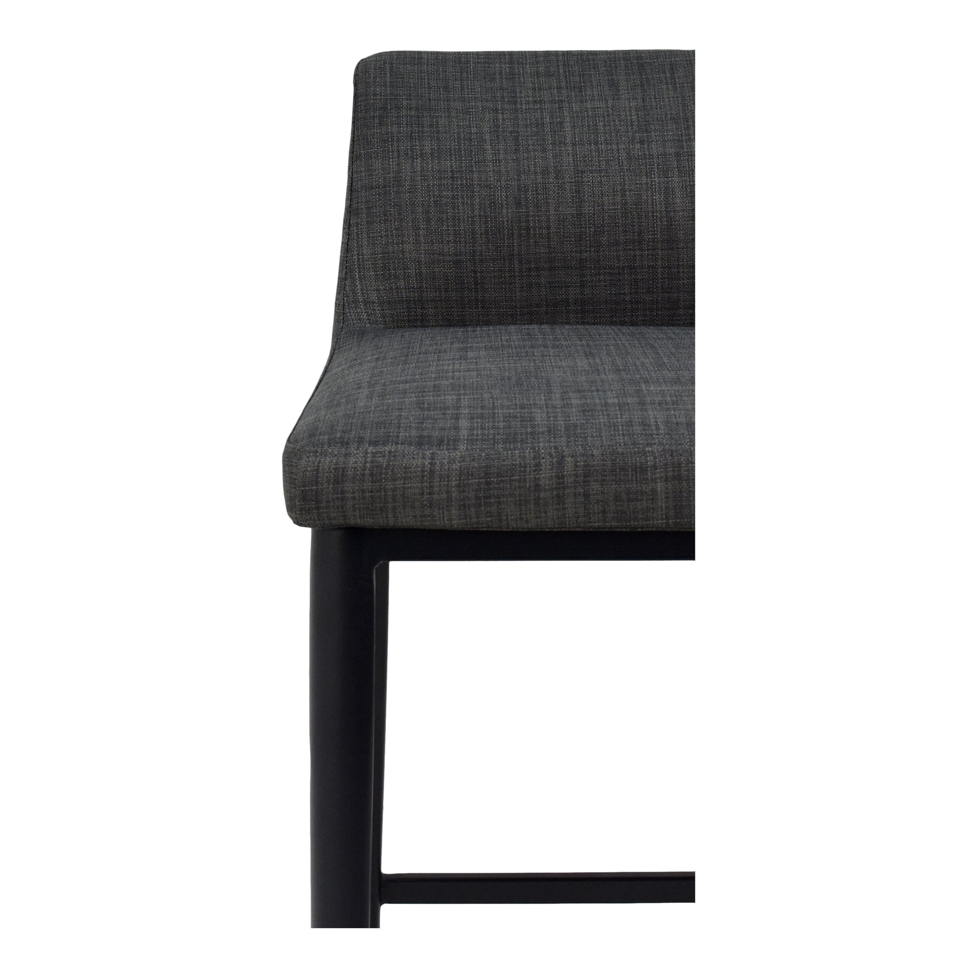 Baron Charcoal Grey Bar Stool - Ornate Home