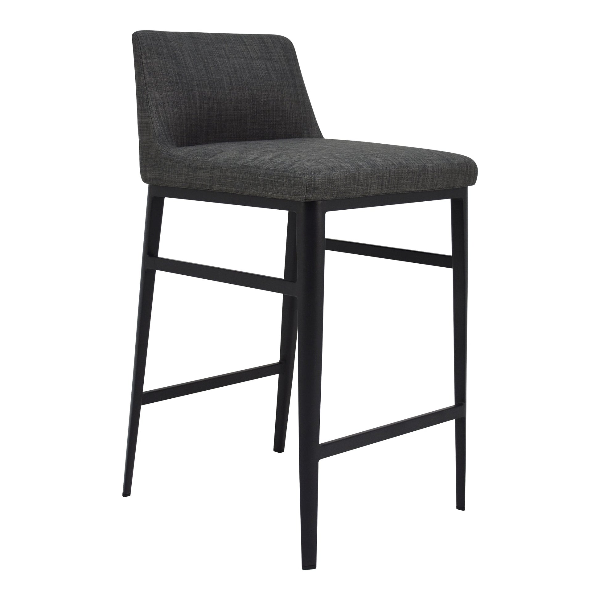 Baron Charcoal Grey Counter Stool - Ornate Home