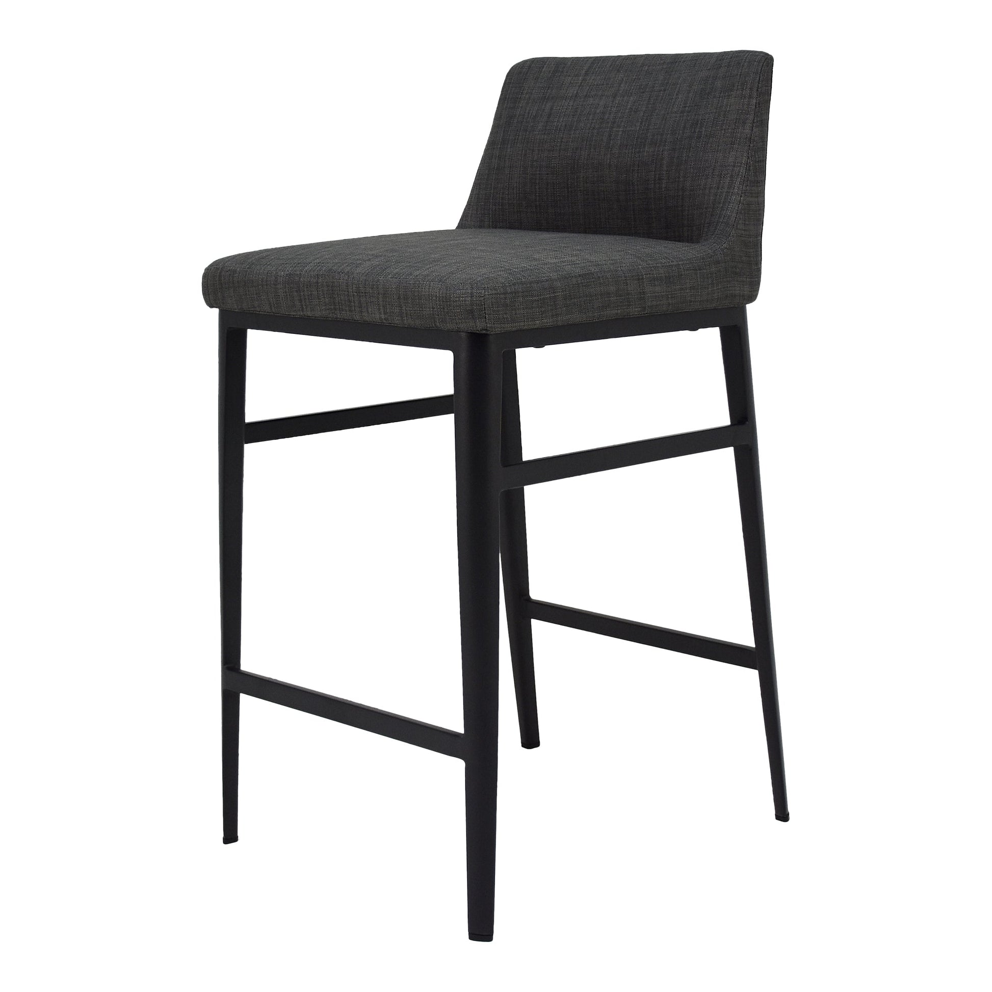 Baron Charcoal Grey Counter Stool - Ornate Home