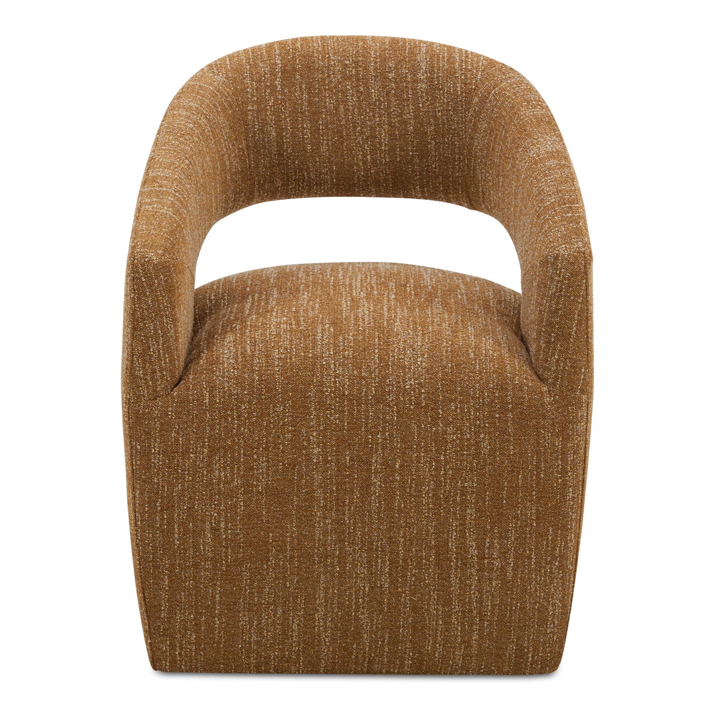 Barrow Amber Glow Rolling Dining Chair - Ornate Home