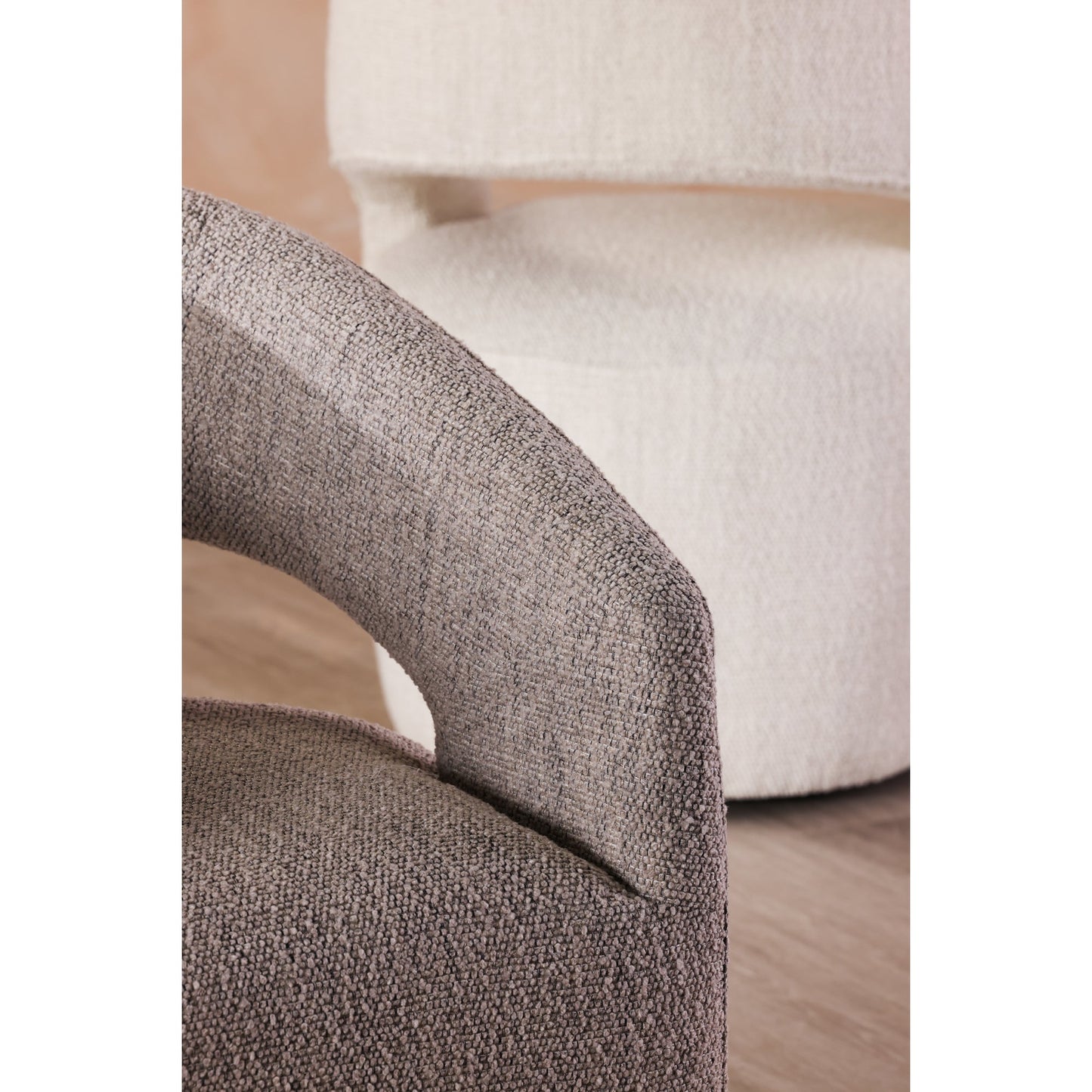 Barrow Grey Storm Rolling Dining Chair - Ornate Home