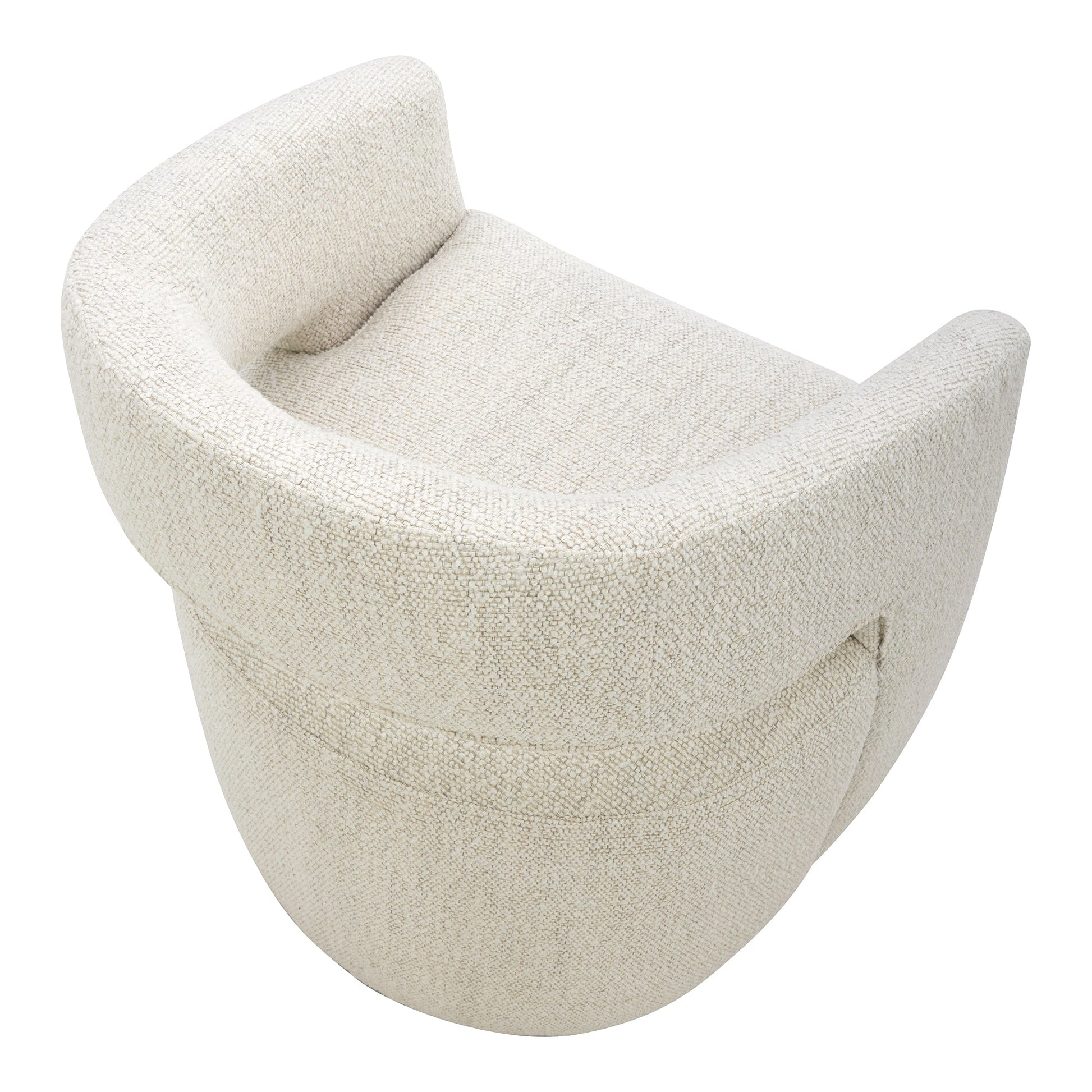 Barrow White Mist Rolling Dining Chair - Ornate Home