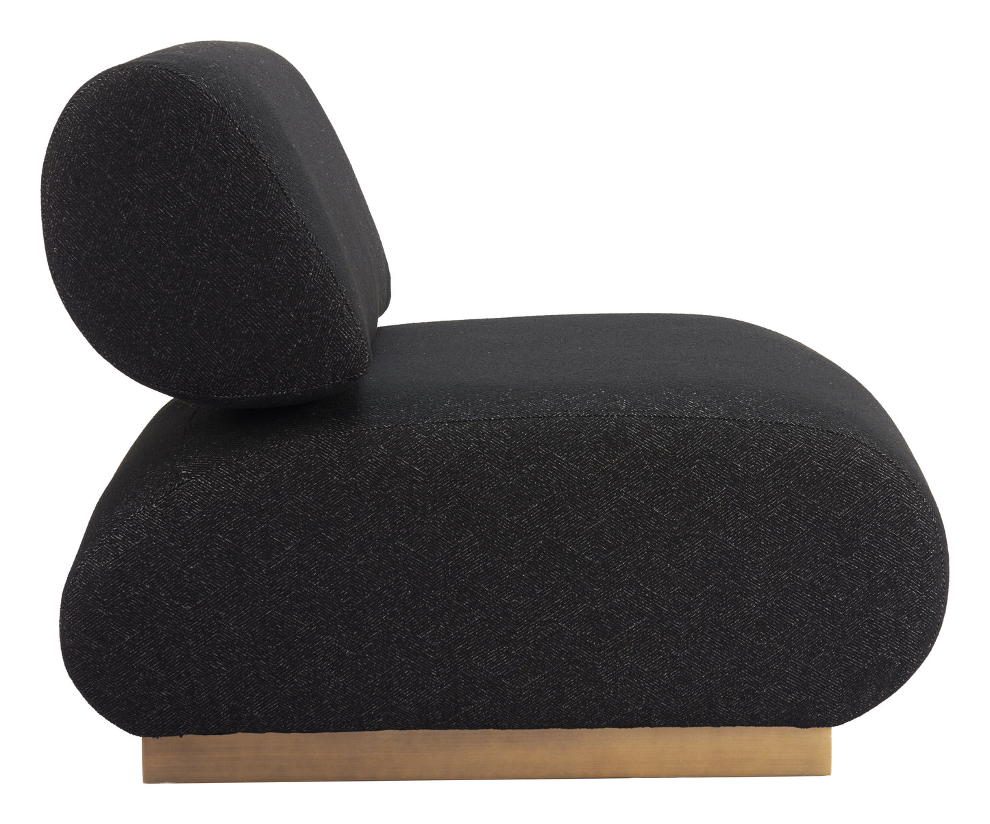 Barsa Black Accent Chair - Ornate Home