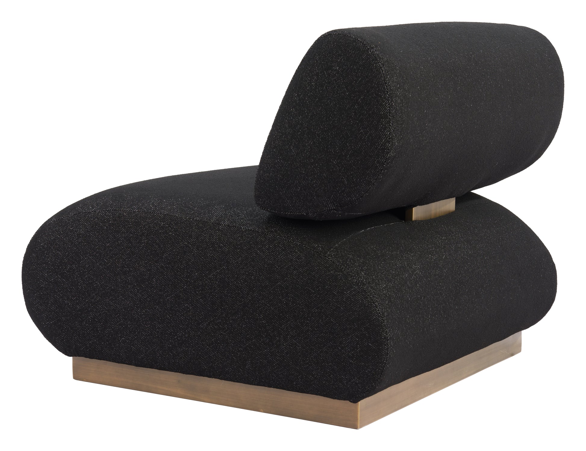 Barsa Black Accent Chair - Ornate Home