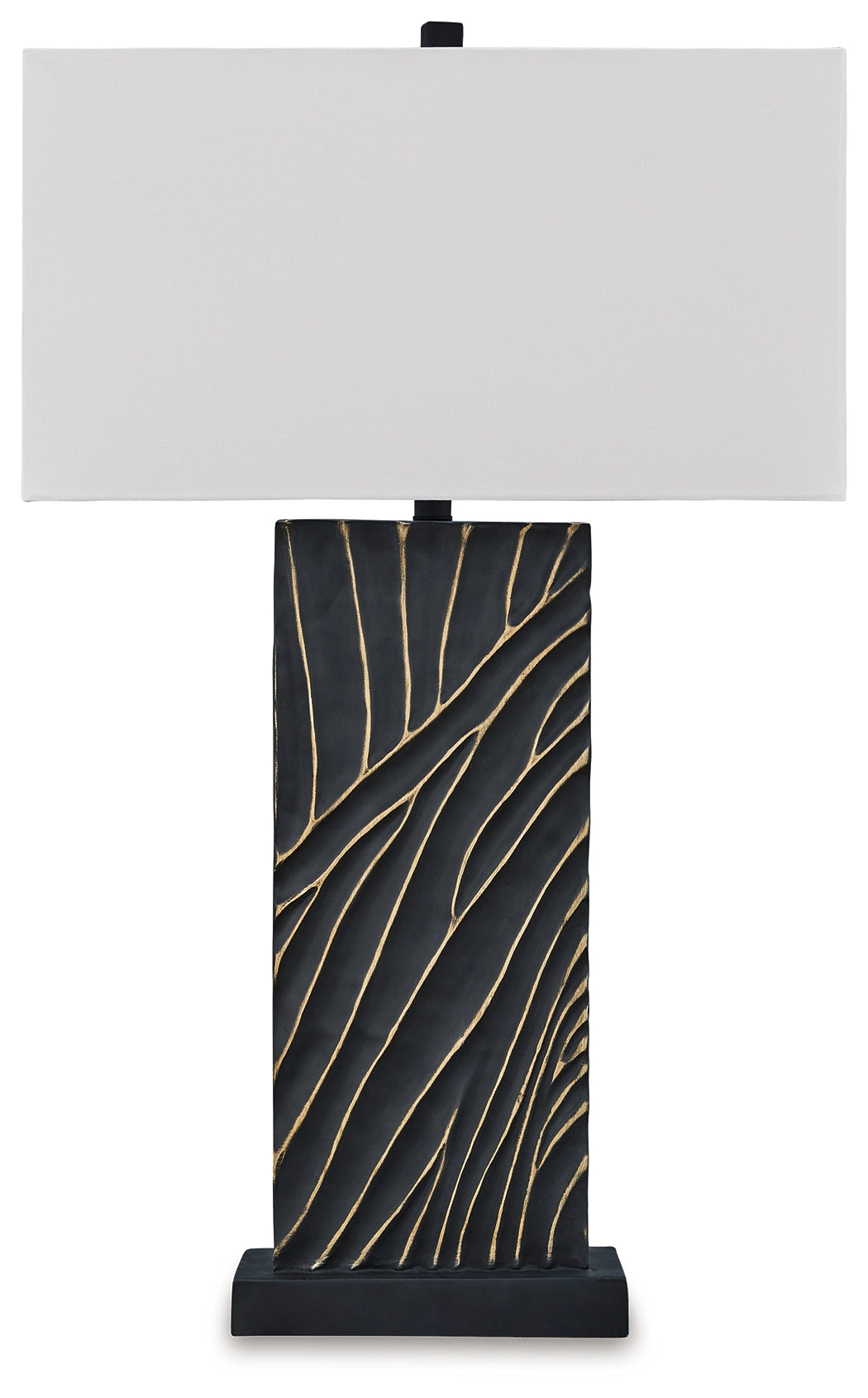 Bartlen Black/Gold 2-Piece Lamp Set- Viva Furn