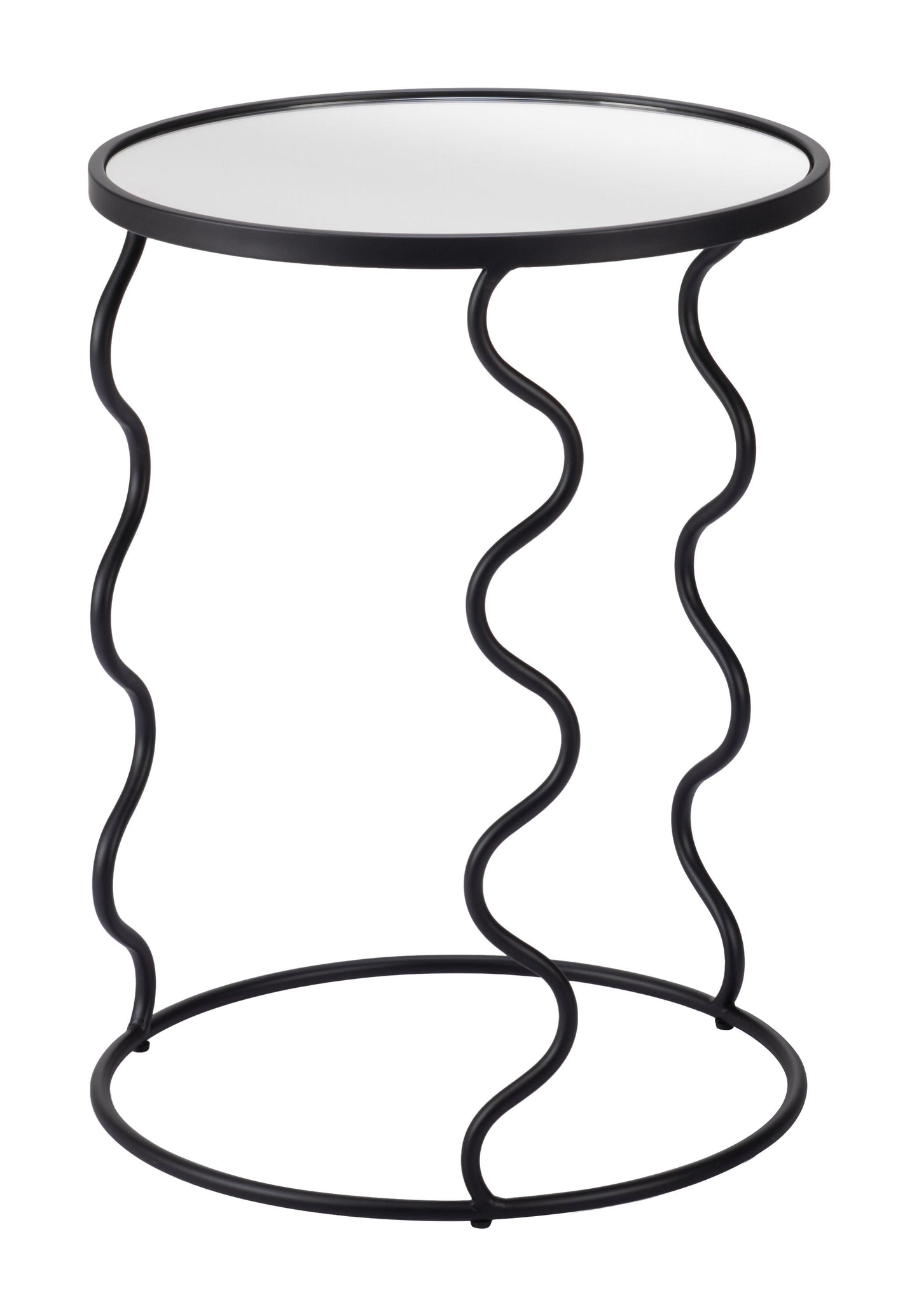 Bastia Black Side Table - Ornate Home
