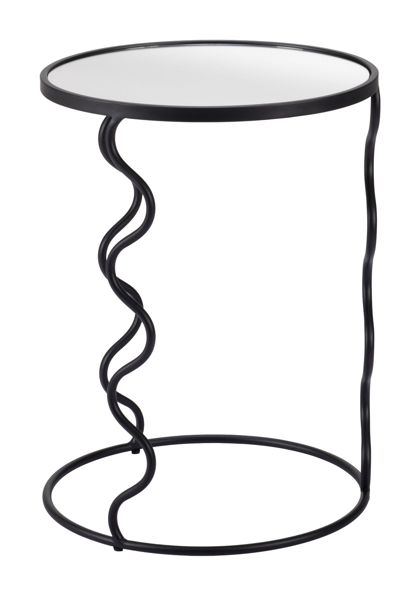 Bastia Black Side Table - Ornate Home