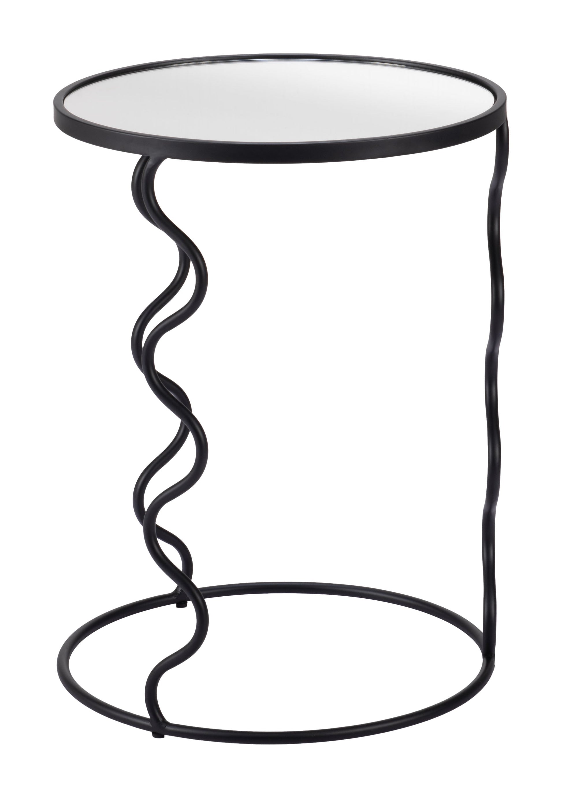 Bastia Black Side Table - Ornate Home