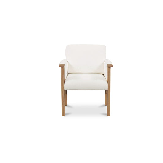 Bauer Cream/Natural Dining Chair - Ornate Home