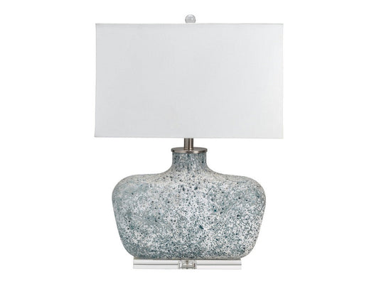 Bauer Grey/White Table Lamp - Ornate Home